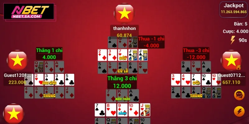 Hướng dẫn chi tiết cách trải nghiệm game bài NBET