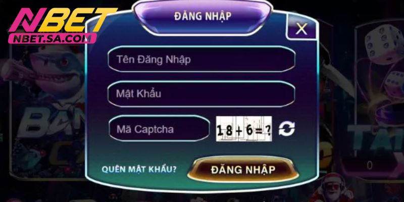 Quy trình đăng nhập vào NBET hoàn toàn không mất phí