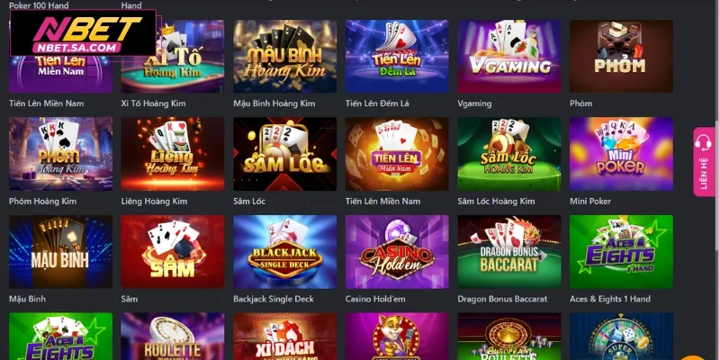 Những trải nghiệm hấp dẫn tại thế giới game bài